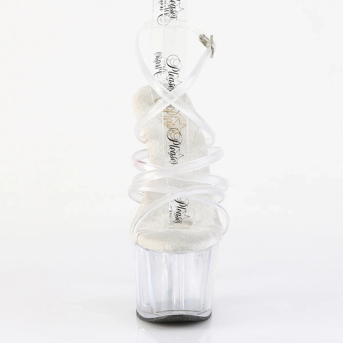 Tacones Pleaser ADORE-706 Transparente