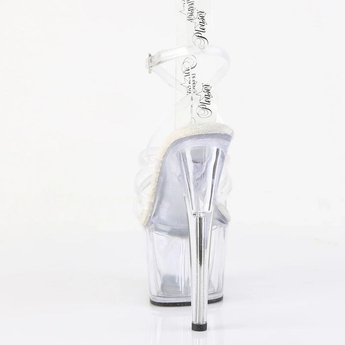 Tacones Pleaser ADORE-706 Transparente