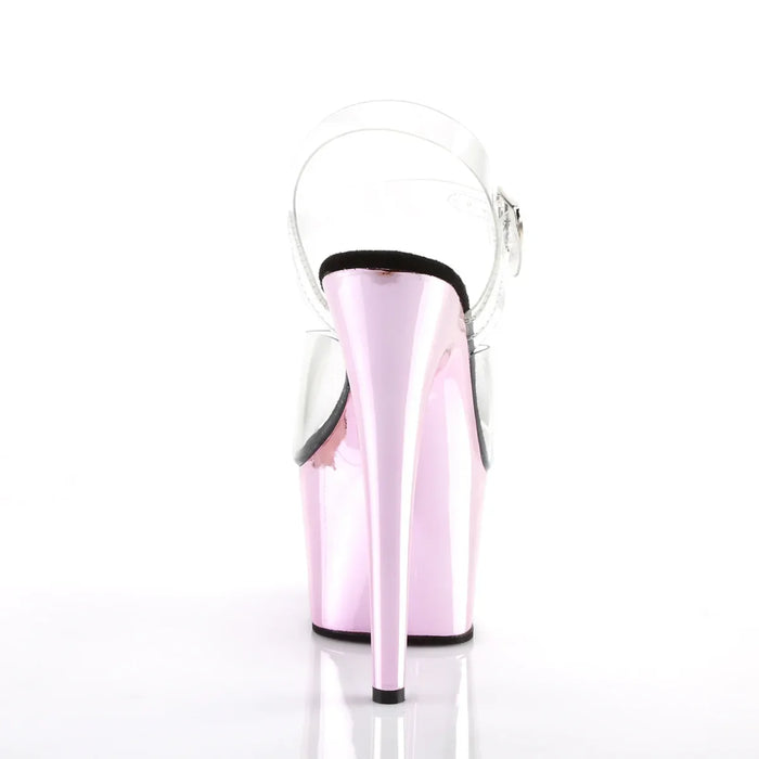 Tacones Pleaser ADORE-708 Transparente B. Rosa