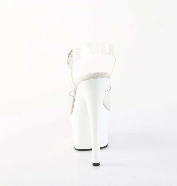 Tacones Pleaser ADORE-708 Transparente Blanco
