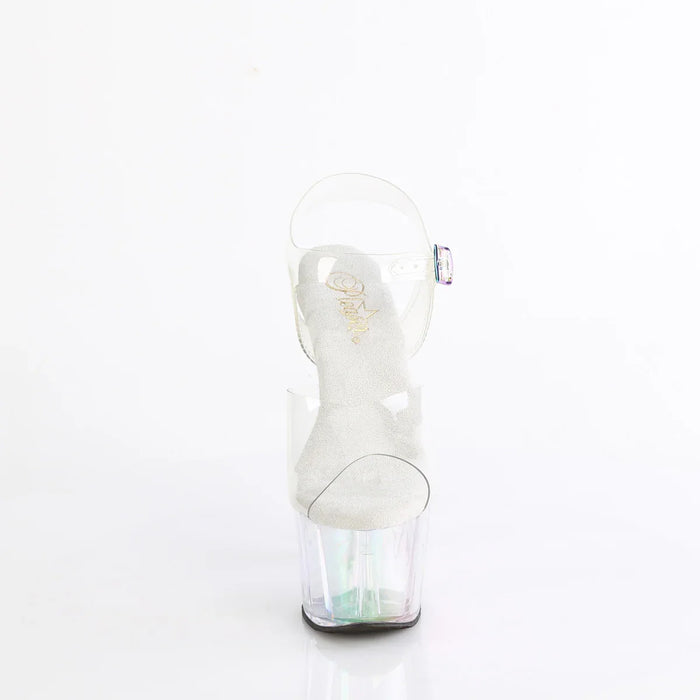 Tacones Pleaser ADORE-708HT Transparente Holo Tinted
