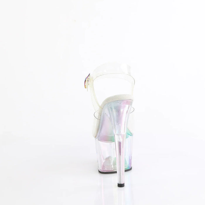 Tacones Pleaser ADORE-708HT Transparente Holo Tinted