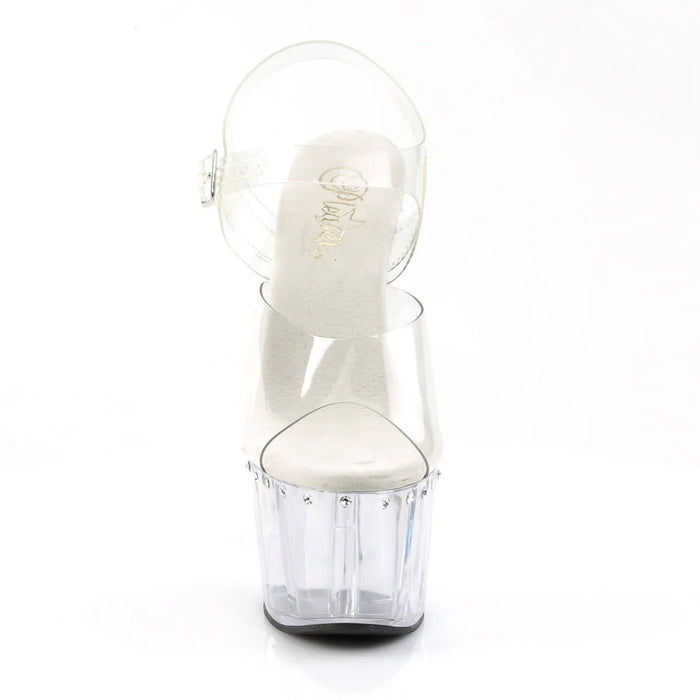 Tacones Pleaser ADORE-708LS Transparente