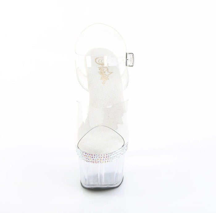 Tacones Pleaser ADORE-708MLS Transparente
