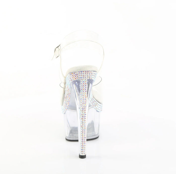Tacones Pleaser ADORE-708MLS Transparente