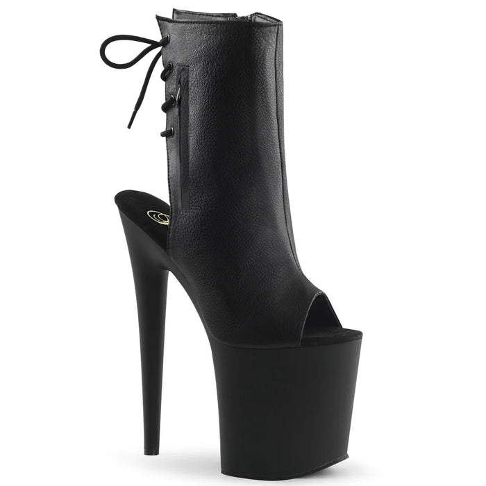 Tacones Pleaser FLAMINGO-1018 Negro Piel Sintética