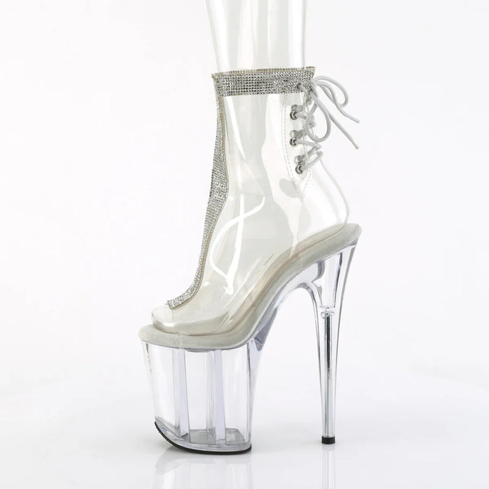 Tacones Pleaser FLAMINGO-1018C-2RS Transparente