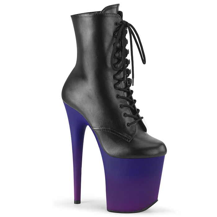 Tacones Pleaser FLAMINGO-1020BP Negro Piel Sintética