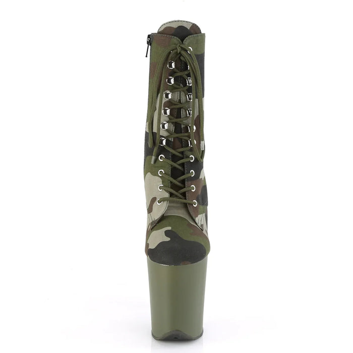 Tacones Pleaser FLAMINGO-1020CAMO Verde Camo Fabric