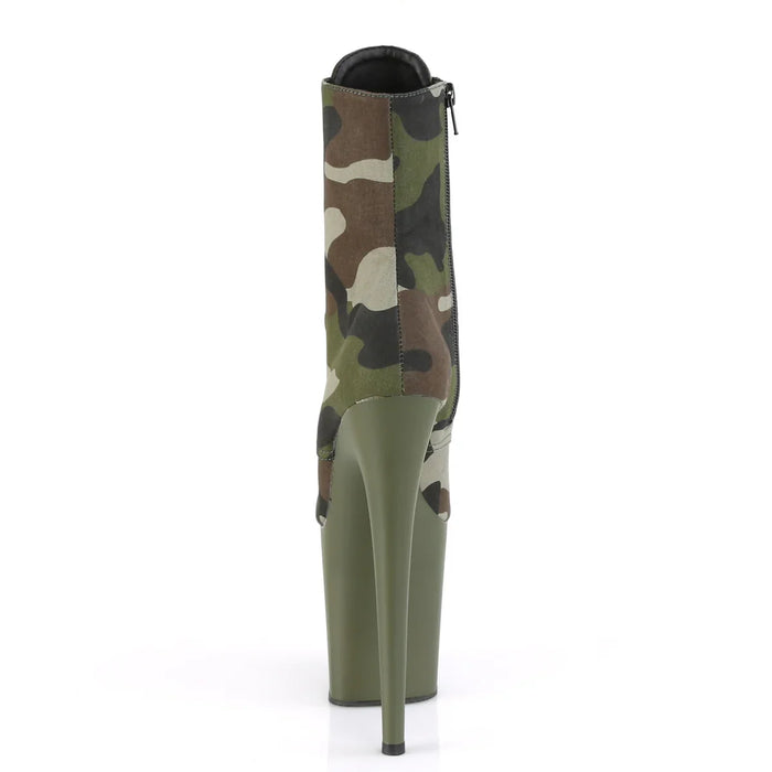 Tacones Pleaser FLAMINGO-1020CAMO Verde Camo Fabric