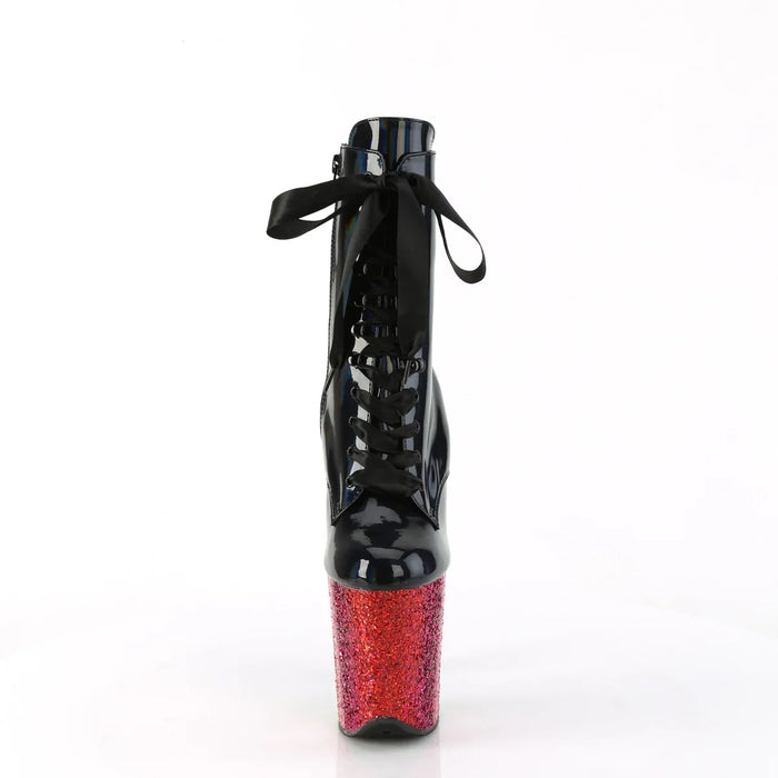 Tacones Pleaser FLAMINGO-1020HG Negro Holo Charol