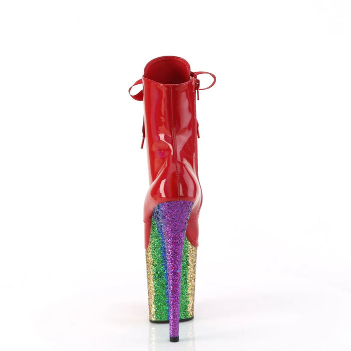 Tacones Pleaser FLAMINGO-1020HG Rojo Holo Charol