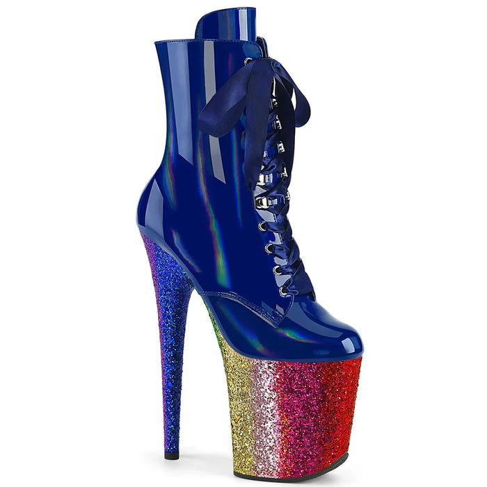 Tacones Pleaser FLAMINGO-1020HG Royal Azul Holo