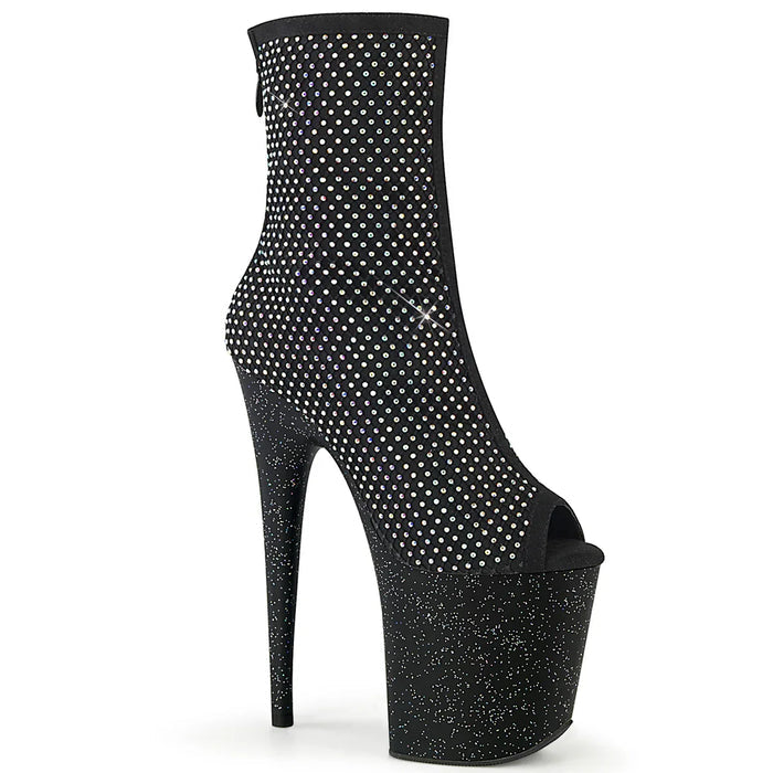 Tacones Pleaser FLAMINGO-1031GM Negro Fabric Mate