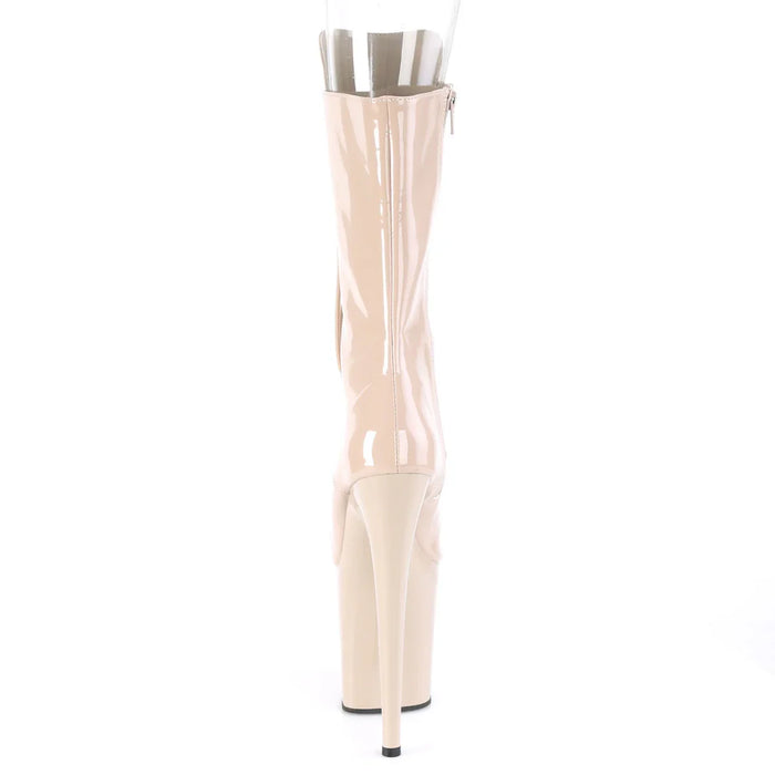Tacones Pleaser FLAMINGO-1051 Nude Charol