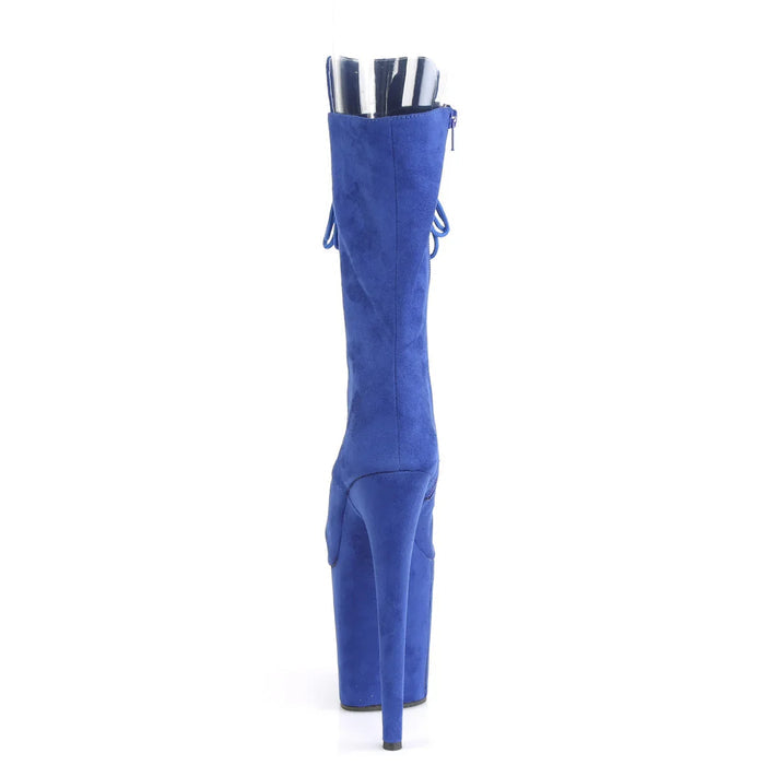 Tacones Pleaser FLAMINGO-1051FS Royal Azul Faux