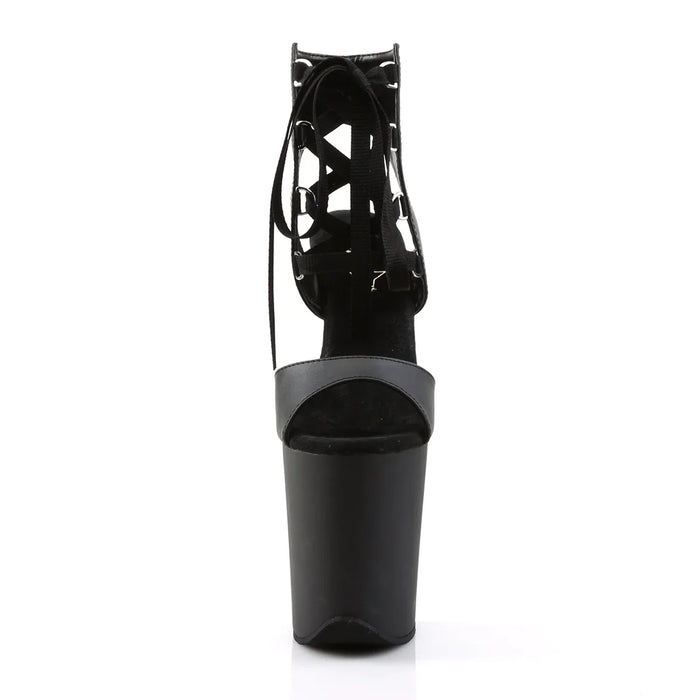 Tacones Pleaser FLAMINGO-800-14 Negro Piel Sintética