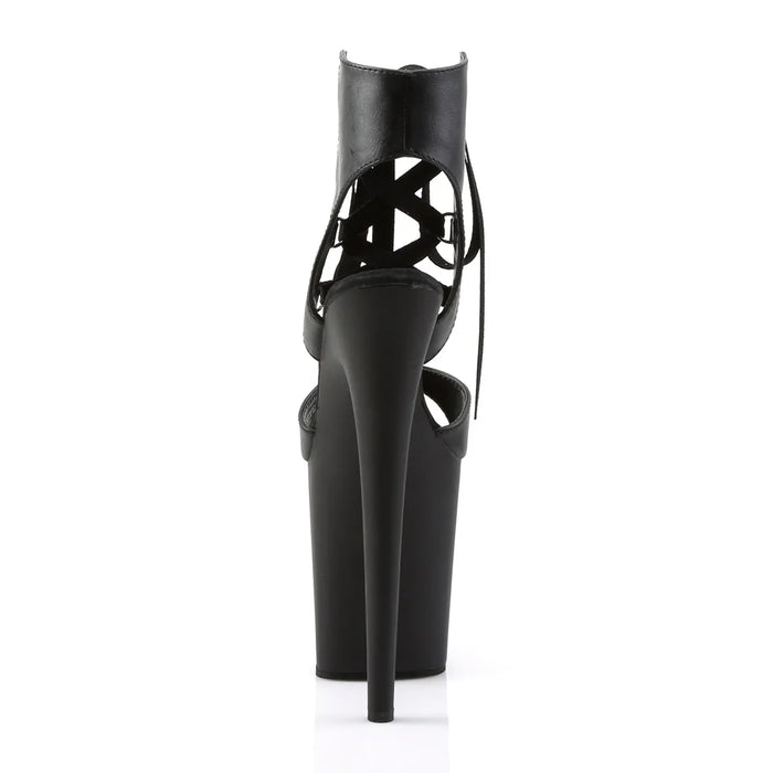 Tacones Pleaser FLAMINGO-800-14 Negro Piel Sintética