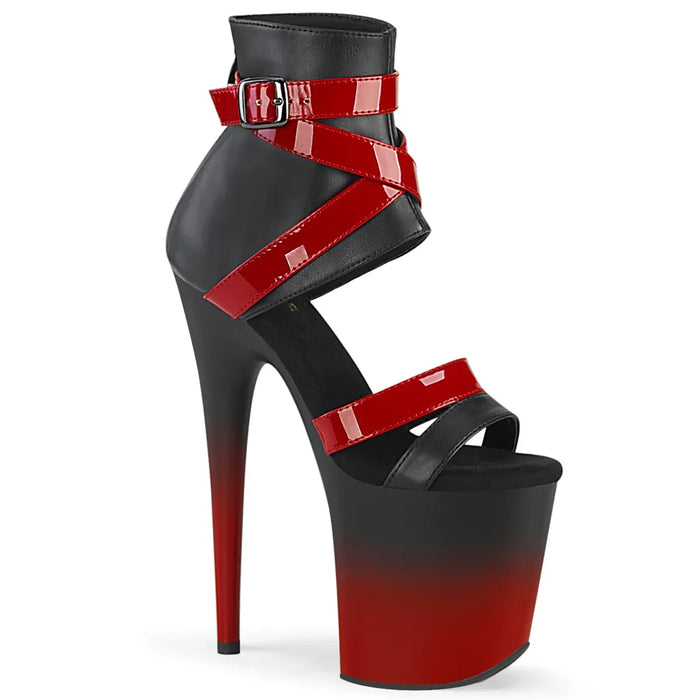 Tacones Pleaser FLAMINGO-800-15 Negro Piel Sintética