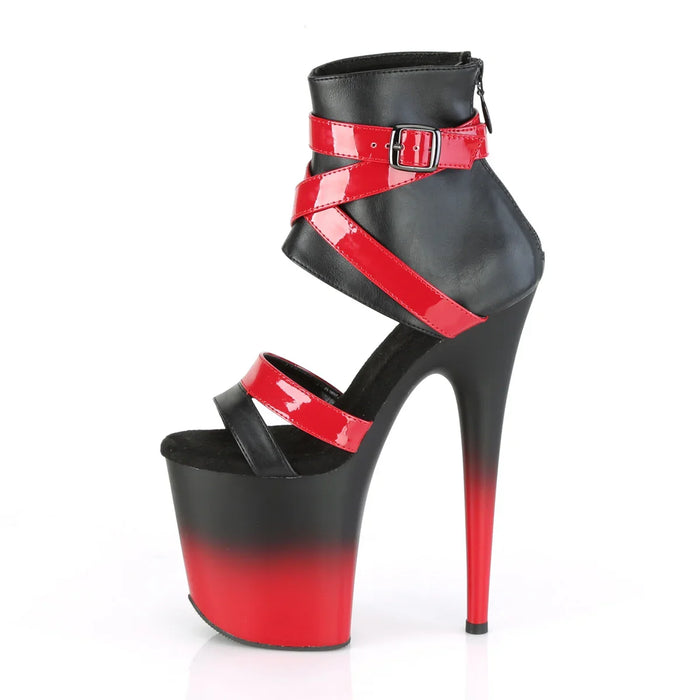 Tacones Pleaser FLAMINGO-800-15 Negro Piel Sintética