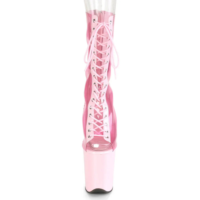 Tacones Pleaser FLAMINGO-800-34 B. Rosa Charol