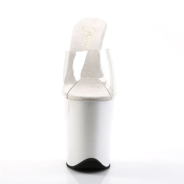 Tacones Pleaser FLAMINGO-801 Transparente Blanco