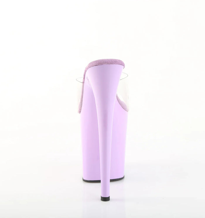 Tacones Pleaser FLAMINGO-801 Transparente Lavanda