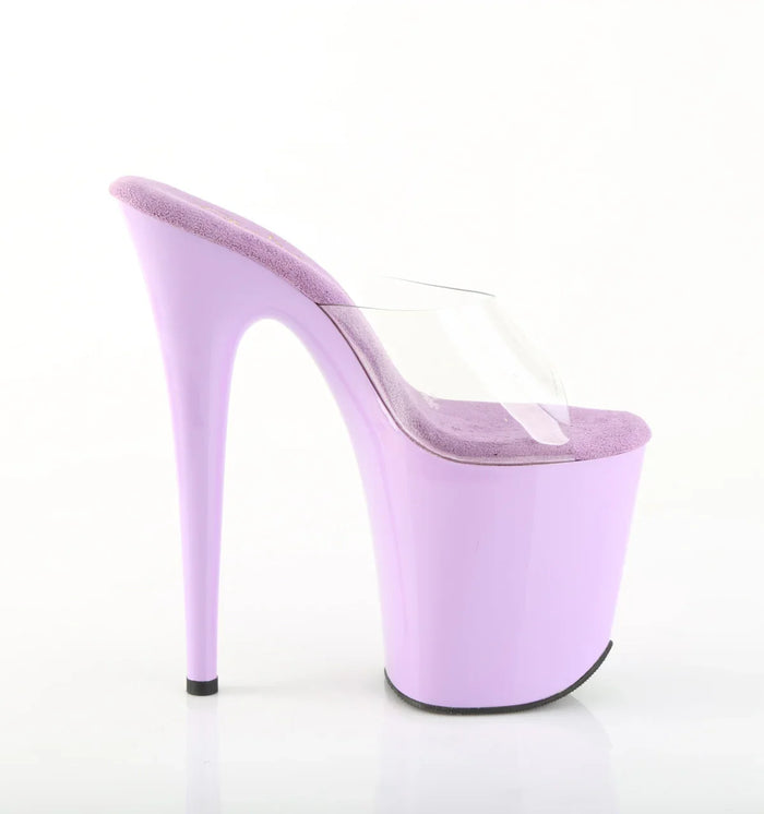 Tacones Pleaser FLAMINGO-801 Transparente Lavanda