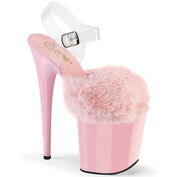 Tacones Pleaser FLAMINGO-808FUR B. Rosa Faux