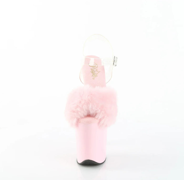 Tacones Pleaser FLAMINGO-808FUR B. Rosa Faux