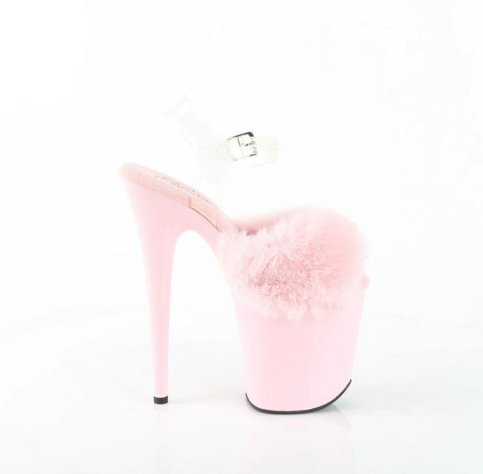 Tacones Pleaser FLAMINGO-808FUR B. Rosa Faux
