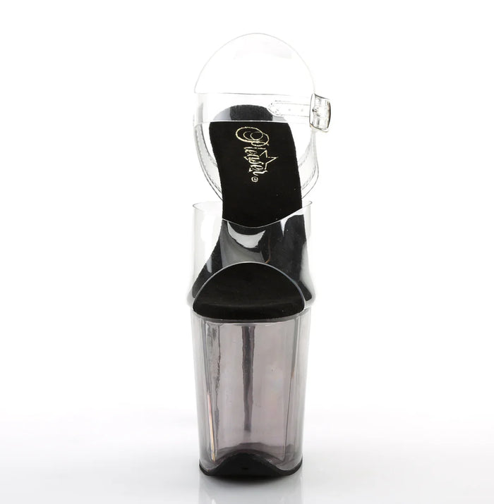 Tacones Pleaser FLAMINGO-808T Transparente Ahumado
