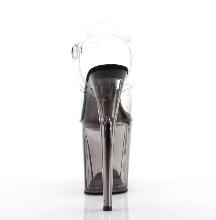 Tacones Pleaser FLAMINGO-808T Transparente Ahumado