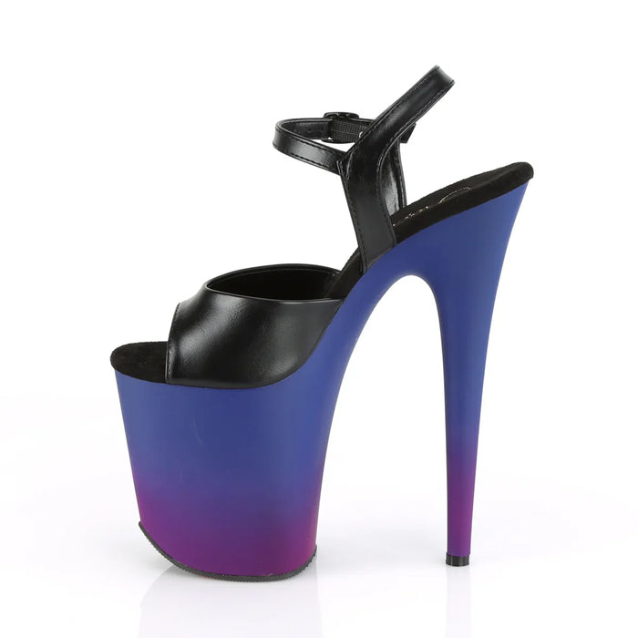 Tacones Pleaser FLAMINGO-809BP Negro Piel Sintética