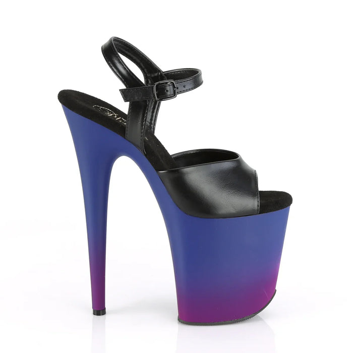 Tacones Pleaser FLAMINGO-809BP Negro Piel Sintética