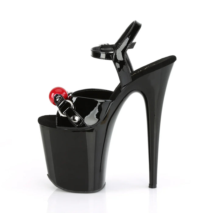 Tacones Pleaser FLAMINGO-809GB Negro Charol