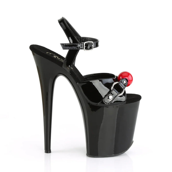 Tacones Pleaser FLAMINGO-809GB Negro Charol