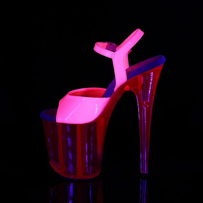 Tacones Pleaser FLAMINGO-809UVT Neon H. Rosa