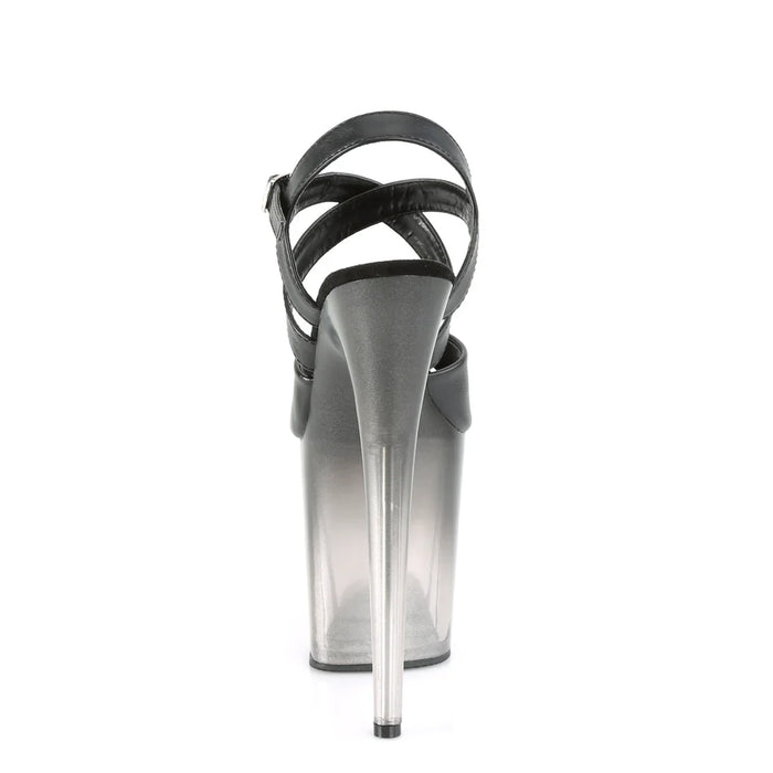 Tacones Pleaser FLAMINGO-822T Negro Piel Sintética