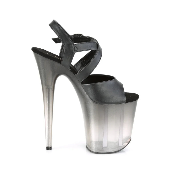 Tacones Pleaser FLAMINGO-822T Negro Piel Sintética
