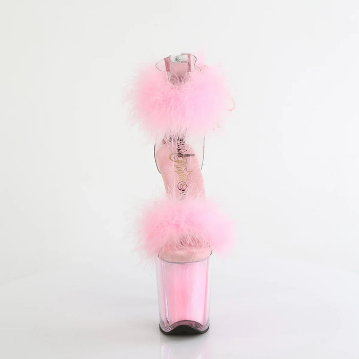 Tacones Pleaser FLAMINGO-824F Transparente B. Rosa