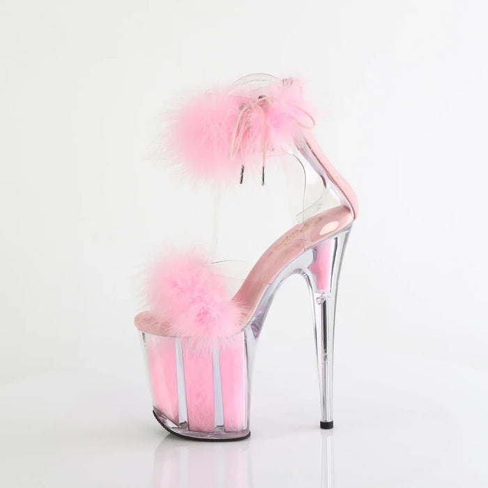 Tacones Pleaser FLAMINGO-824F Transparente B. Rosa