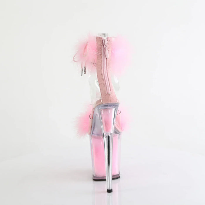 Tacones Pleaser FLAMINGO-824F Transparente B. Rosa