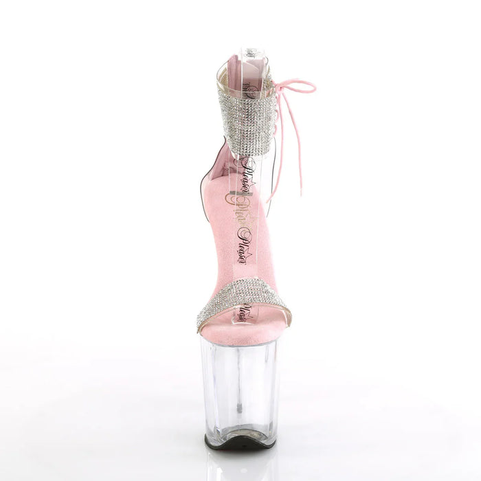 Tacones Pleaser FLAMINGO-827RS Transparente B. Rosa