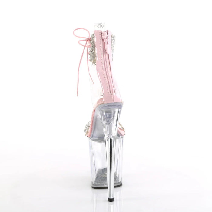 Tacones Pleaser FLAMINGO-827RS Transparente B. Rosa
