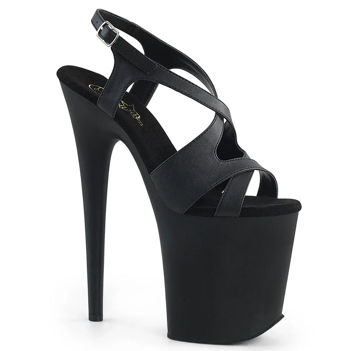 Tacones Pleaser FLAMINGO-831 Negro Piel Sintética