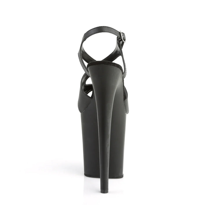 Tacones Pleaser FLAMINGO-831 Negro Piel Sintética