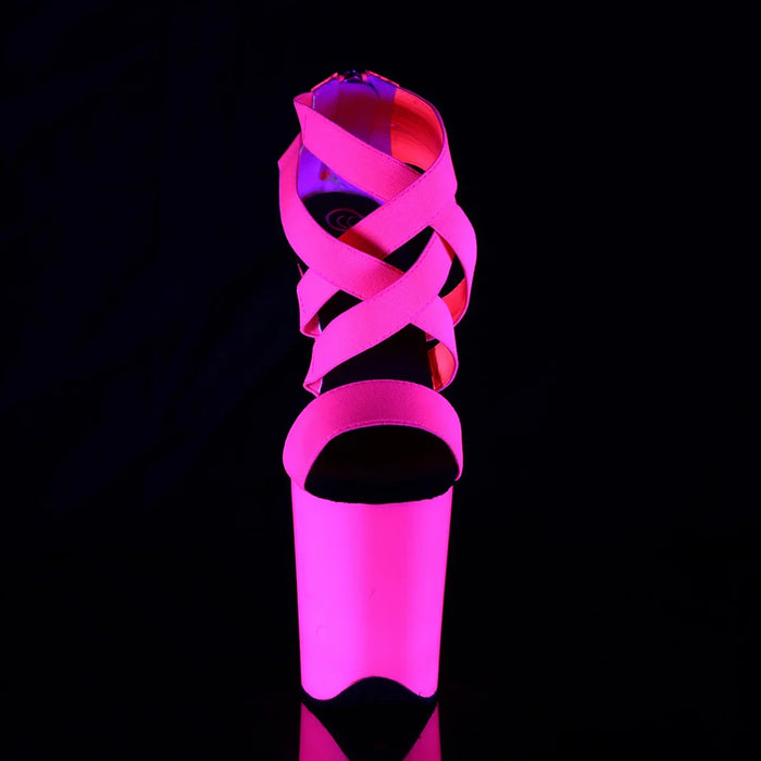 Tacones Pleaser FLAMINGO-869UV Neon H. Rosa
