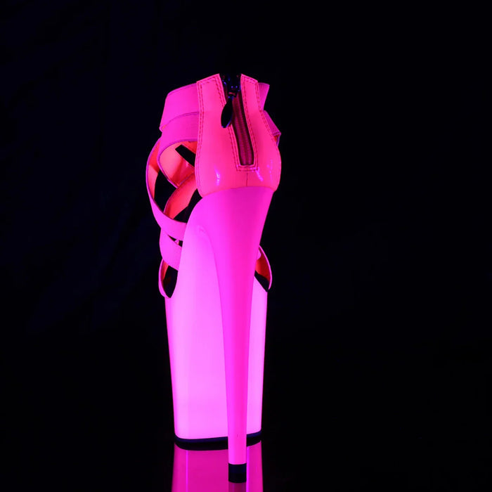 Tacones Pleaser FLAMINGO-869UV Neon H. Rosa