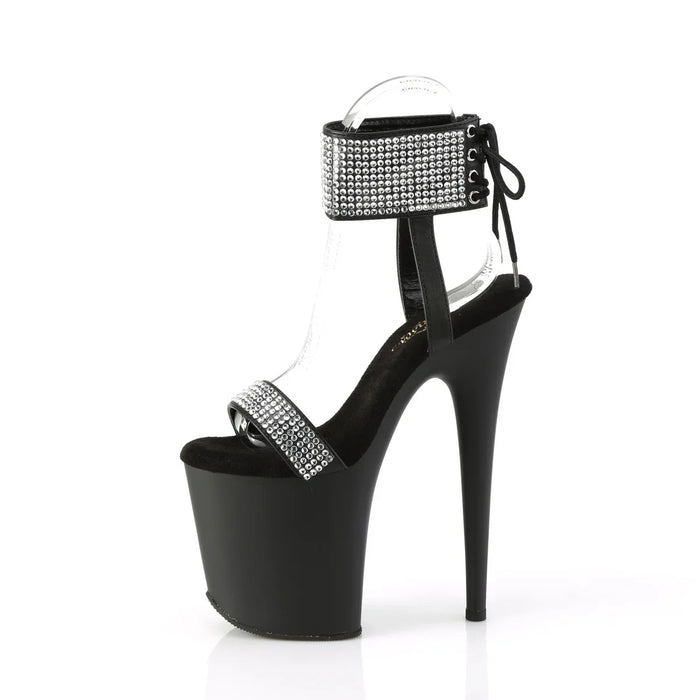 Tacones Pleaser FLAMINGO-870 Negro Piel Sintética